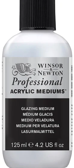 Medium do farb akrylowych Professional - Winsor & Newton - Glazing, 125 ml