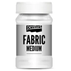 Medium do farb do tkanin i skór - Pentart - 100 ml