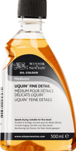 Medium do farb olejnych Liquin Fine Detail - Winsor & Newton - 500 ml