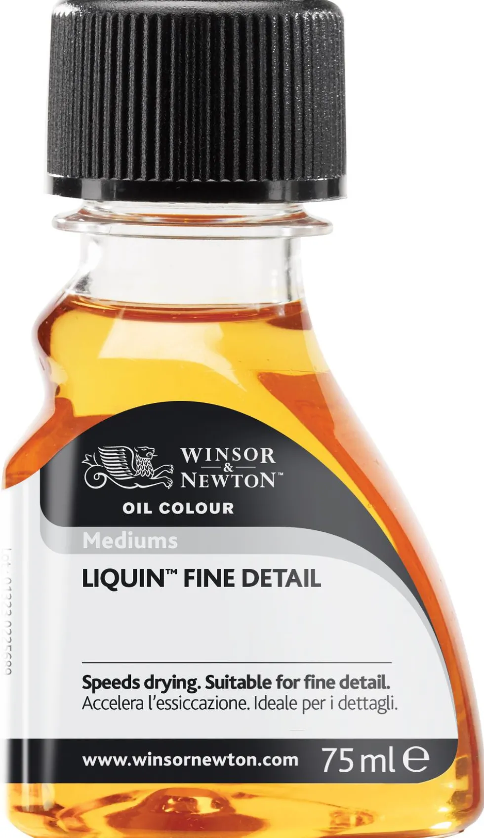 Medium do farb olejnych Liquin Fine Detail - Winsor & Newton - 75 ml