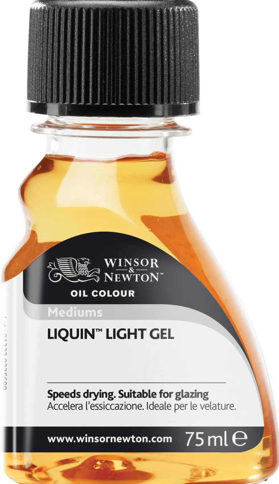 Medium do farb olejnych Liquin Light Gel - Winsor & Newton - 75 ml