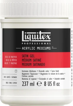 Medium żelowe do farb akrylowych - Liquitex - satynowe 237 ml