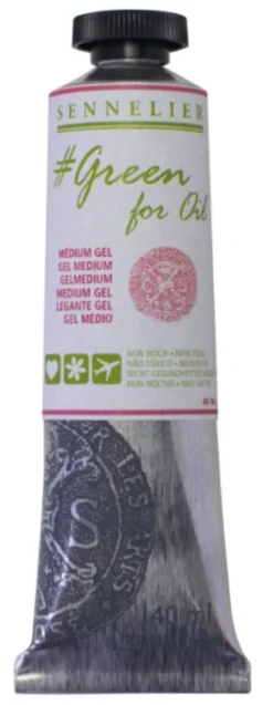 Medium żelowe Green For Oil - Sennelier - 40 ml