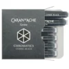 Naboje atramentowe Chromatics - Caran d'Ache - czarne, 6 szt.