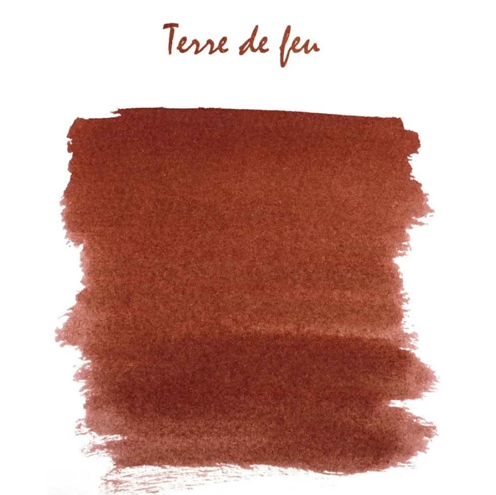 Naboje atramentowe - J.Herbin - Earth Brown 6 szt.