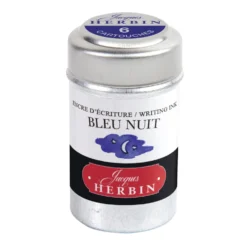 Naboje atramentowe - J.Herbin - Night Blue 6 szt.