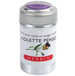Naboje atramentowe - J.Herbin - Violet Pansy 6 szt.
