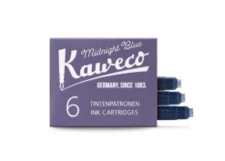 Naboje atramentowe - Kaweco - Midnight Blue, 6 szt.