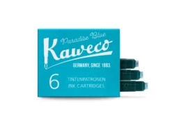 Naboje atramentowe - Kaweco - Paradise Blue, 6 szt.