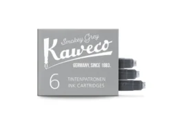 Naboje atramentowe - Kaweco - Smokey Grey, 6 szt.