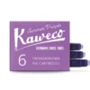 Naboje atramentowe - Kaweco - Summer Purple, 6 szt.