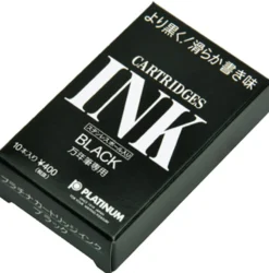 Naboje atramentowe - Platinum - Black 10 szt.