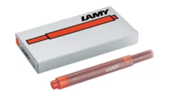 Naboje atramentowe T10 - Lamy - czerwone, 5 szt.