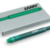 Naboje atramentowe T10 - Lamy - zielone, 5 szt.