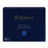Naboje atramentowe - Waterman - Long, Mysterious Blue, 8 szt.