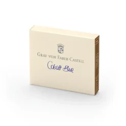 Naboje do piór wiecznych - Graf Von Faber-Castell - Cobalt Blue, 6 szt.