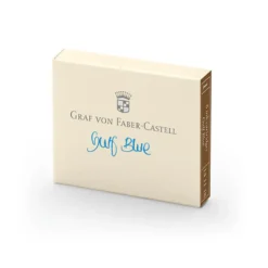 Naboje do piór wiecznych - Graf Von Faber-Castell - Gulf Blue, 6 szt.