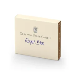 Naboje do piór wiecznych - Graf Von Faber-Castell - Royal Blue, 6 szt.