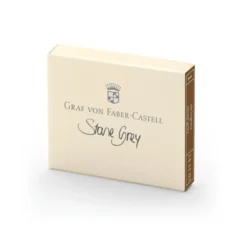 Naboje do piór wiecznych - Graf Von Faber-Castell - Stone Grey, 6 szt.