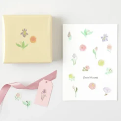 Naklejki żelowe Flowers Pastel - Paper Poetry - 25 szt.