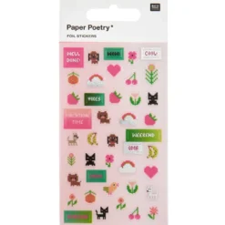 Naklejki Futschikato - Paper Poetry - Pixel Power, 168 szt.