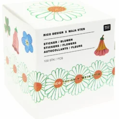 Naklejki na rolce Midsommar Magic Flowers - Rico Design - 100 szt.