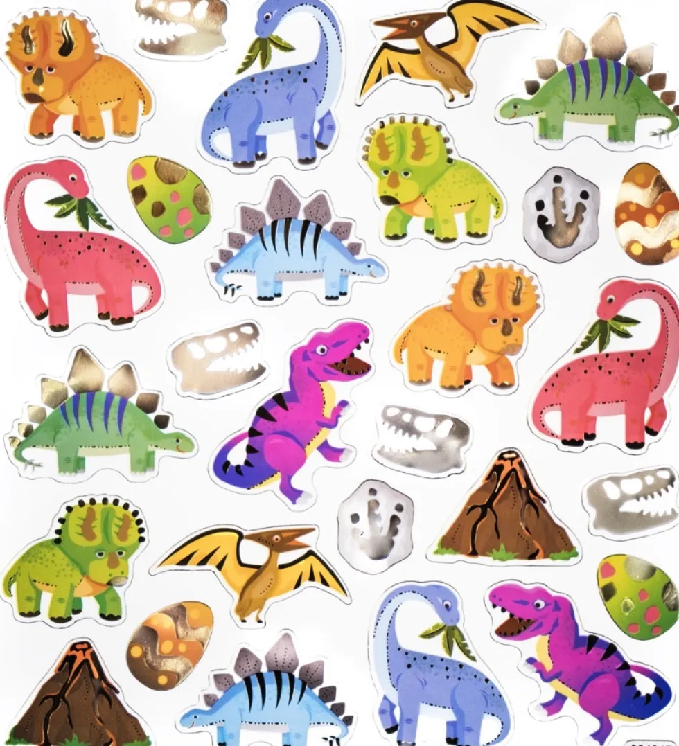 Naklejki ozdobne Dinozaury - DpCraft - 28 szt.