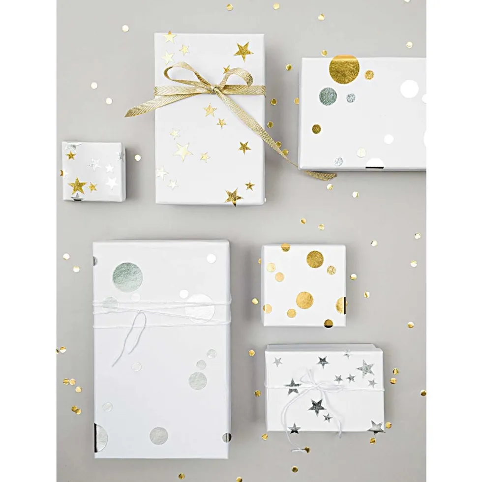 Naklejki papierowe kółka Dots - Paper Poetry - Gold