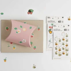 Naklejki papierowe, Owoce - Paper Poetry - 82 szt.