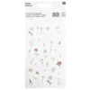 Naklejki Scattered Flowers - Rico Design - 80 szt.