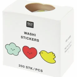 Naklejki washi Chingu - Paper Poetry - 200 szt.