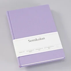 Notatnik Classic A5 - Semikolon - Lilac Silk, gładki, 176 stron