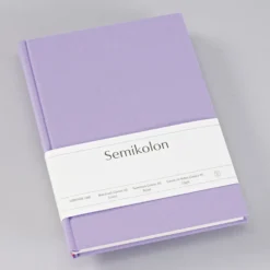 Notatnik Classic A5 - Semikolon - Lilac Silk, w linie, 176 stron