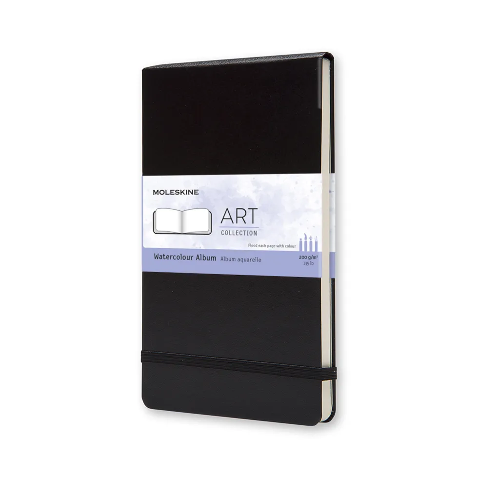 Notatnik do akwareli Art Plus - Moleskine - czarny L
