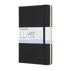 Notatnik do akwareli - Moleskine - czarny 12 x 21 cm