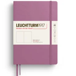 Notatnik gładki A5 - Leuchtturm1917 - Dusty Rose, twarda okładka