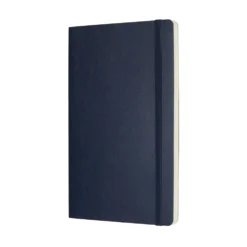 Notatnik gładki A5 - Moleskine - granatowy miękka okładka
