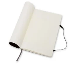Notatnik gładki Classic 13 x 21 cm - Moleskine - czarny miękka okładka