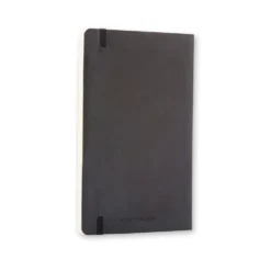 Notatnik gładki Classic 13 x 21 cm - Moleskine - czarny miękka okładka