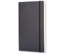 Notatnik gładki Classic 13 x 21 cm - Moleskine - czarny miękka okładka