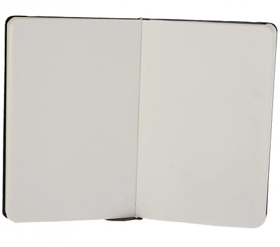 Notatnik gładki Classic 9 x 14 cm - Moleskine - czarny miękka okładka