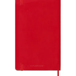 Notatnik gładki Classic 13 x 21 cm - Moleskine - czerwony miękka okładka