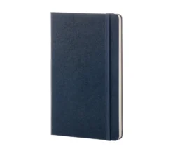 Notatnik gładki Classic 13 x 21 cm - Moleskine - granatowy twarda okładka