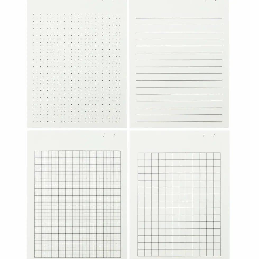 Notatnik gładki 15 x 20 cm - Paper Poetry - Off White miękka okładka 100 g