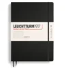 Notatnik Master A4+ - Leuchtturm1917 - w kropki, czarny, 100 g/m2