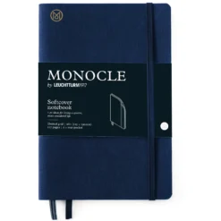 Notatnik Monocle B6+ - Leuchtturm1917 - w kropki, miękka okładka, Navy, 80 g