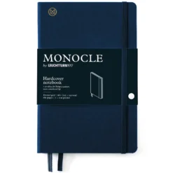 Notatnik Monocle B6+ - Leuchtturm1917 - w kropki, twarda okładka, Navy, 80 g