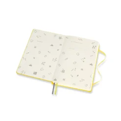 Notatnik Passion Journal Baby - Moleskine - żółty twardy L