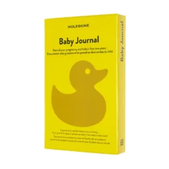 Notatnik Passion Journal Baby - Moleskine - żółty twardy L
