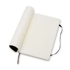 Notatnik w kratkę A5 - Moleskine - czarny miękka okładka